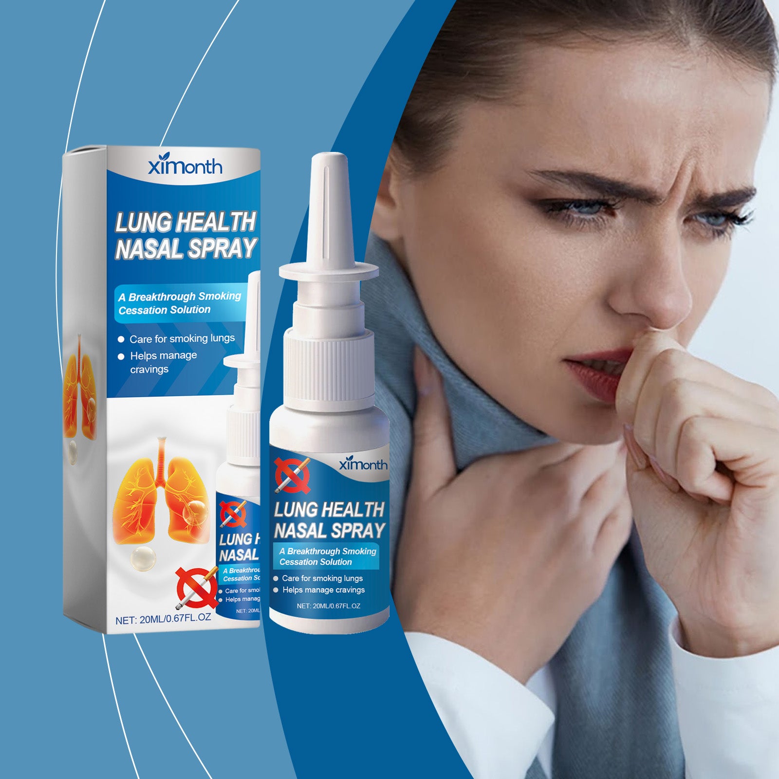 Ximonth Nasal Cleansing Spray Relieves Nasal Discomfort - 5 - CJ