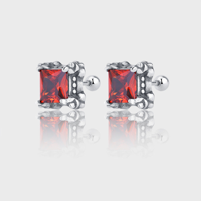 925 Sterling Silver Ins Vintage Exaggerated Earrings Female Earrings - 4 - https://x.com/titan_prim62775J