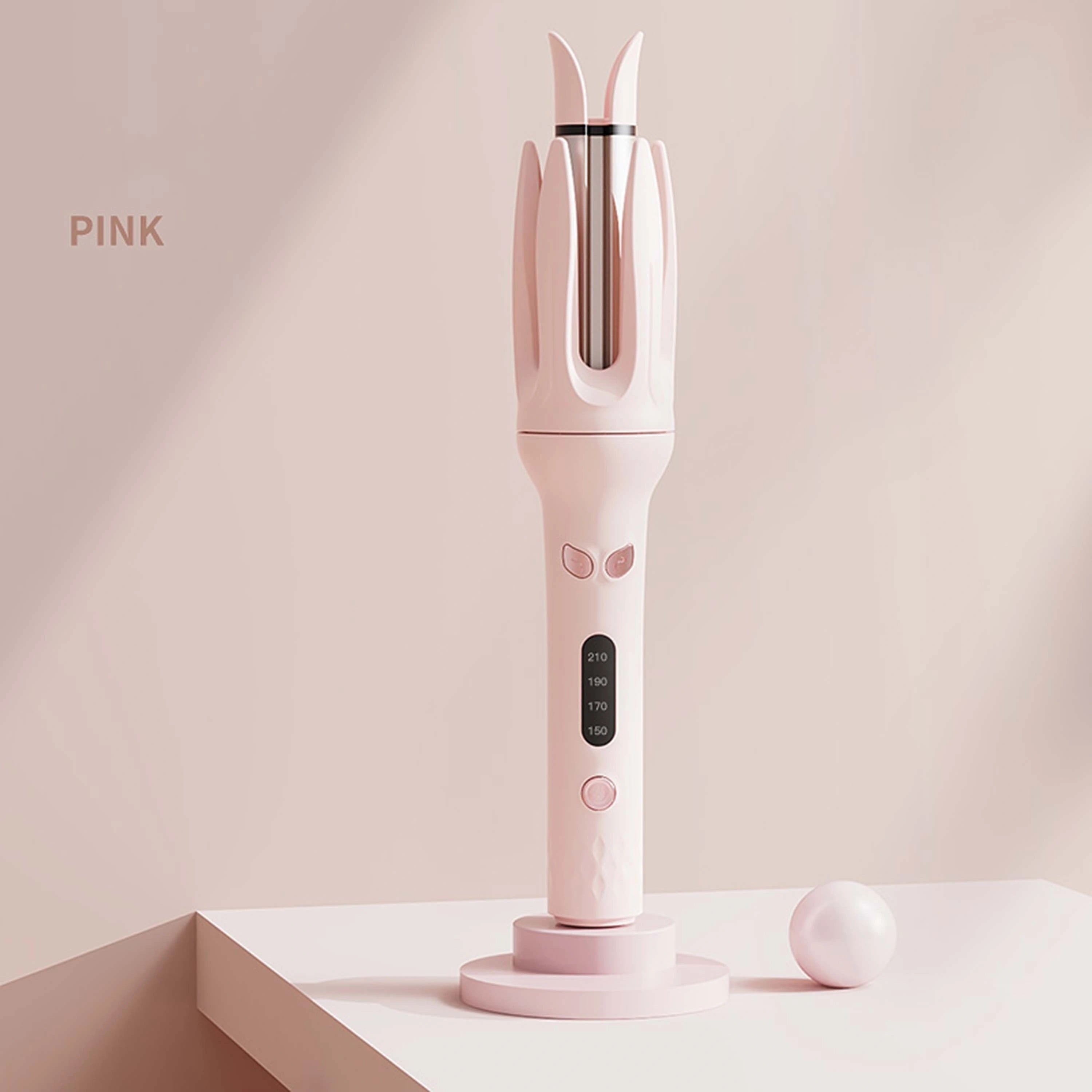 Automatic Hair Curler, 28mm Barrel, 4 Temperature Modes, Negative Ion Generator, Smart Timer And Sensor, Auto Off For Safety - 5 - CJ
