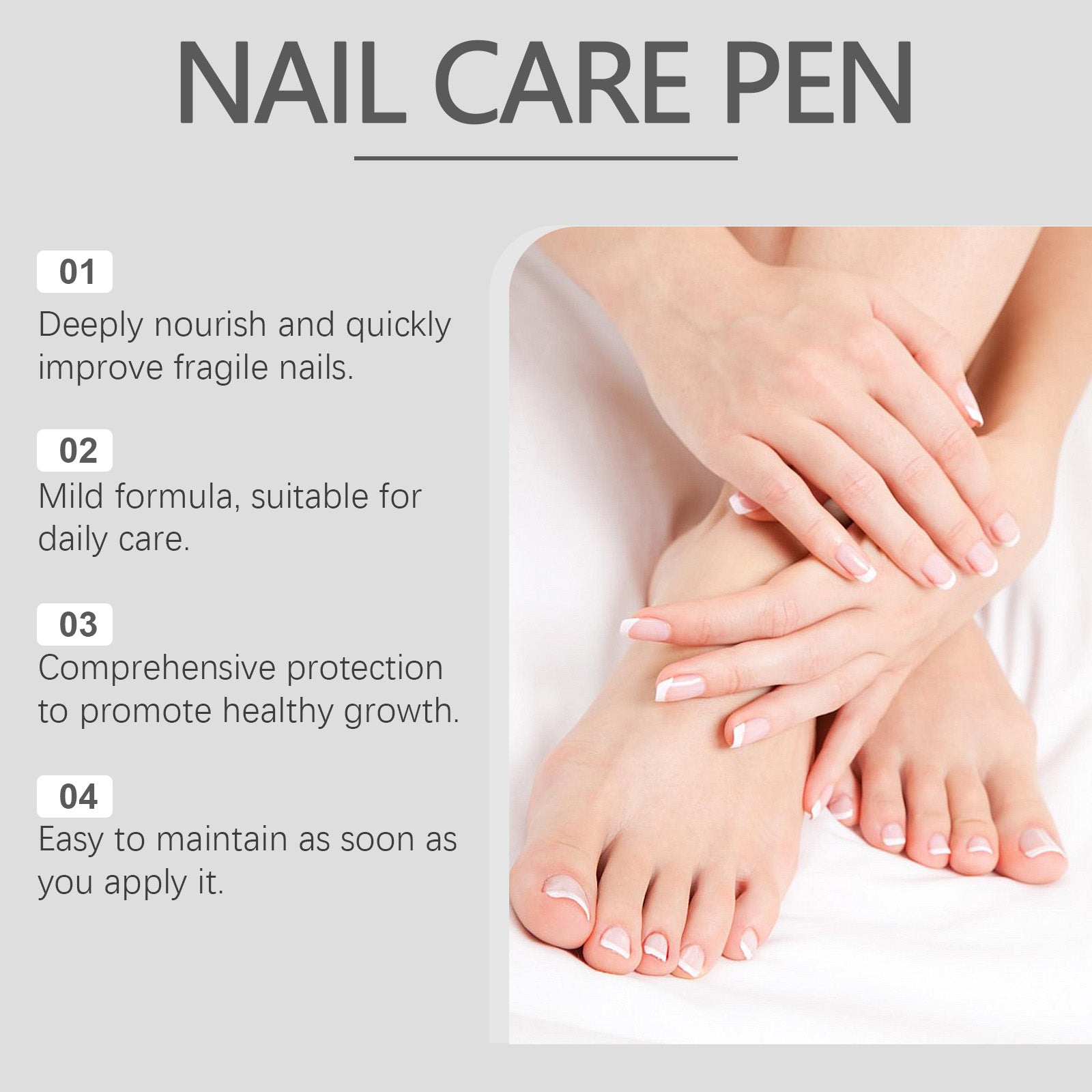 Ximonth Nail Care Pen Gently Repair Hands, Feet, Nails, Nails, Nails, Nails And Nails Moisturize, Soften And Remove Odors - 5 - CJ