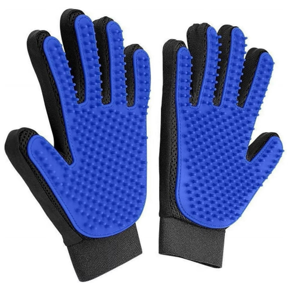 1 Pair Pet Grooming Cat Dog Rabbits Horse Gloves Pet Brush Glove Premium De - Shedding Glove - 5 - CJ