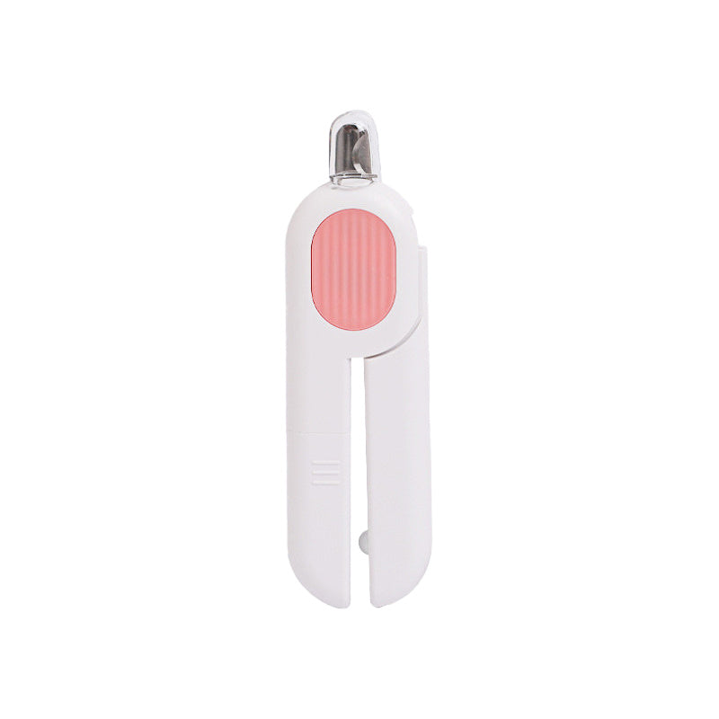 Dog And Cat Nail Clippers, Pet Nail Trimmers With LED Light, And Circular Cut - hole Cat Paw Cutter Dogs Nail Cutter Avoid Excessive Cutting - 5 - CJ