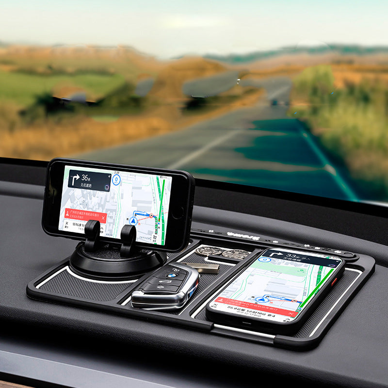 Non - Slip Car Phone Pad For 4 - in - 1 Car Parking Number Card Anti - Slip Mat Auto Phone Holder Sticky Anti Slide Dash Phone Mount - 0 - CJ