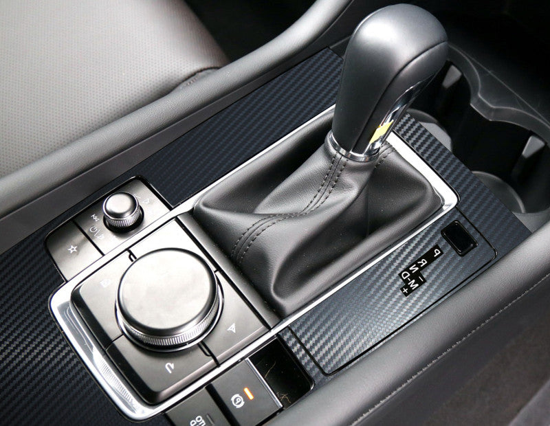 Car Interior Decoration Accessories - 0 - CJ - Carbon fiber black protector - CJQCQCQC01026 - Carbon fiber black protector