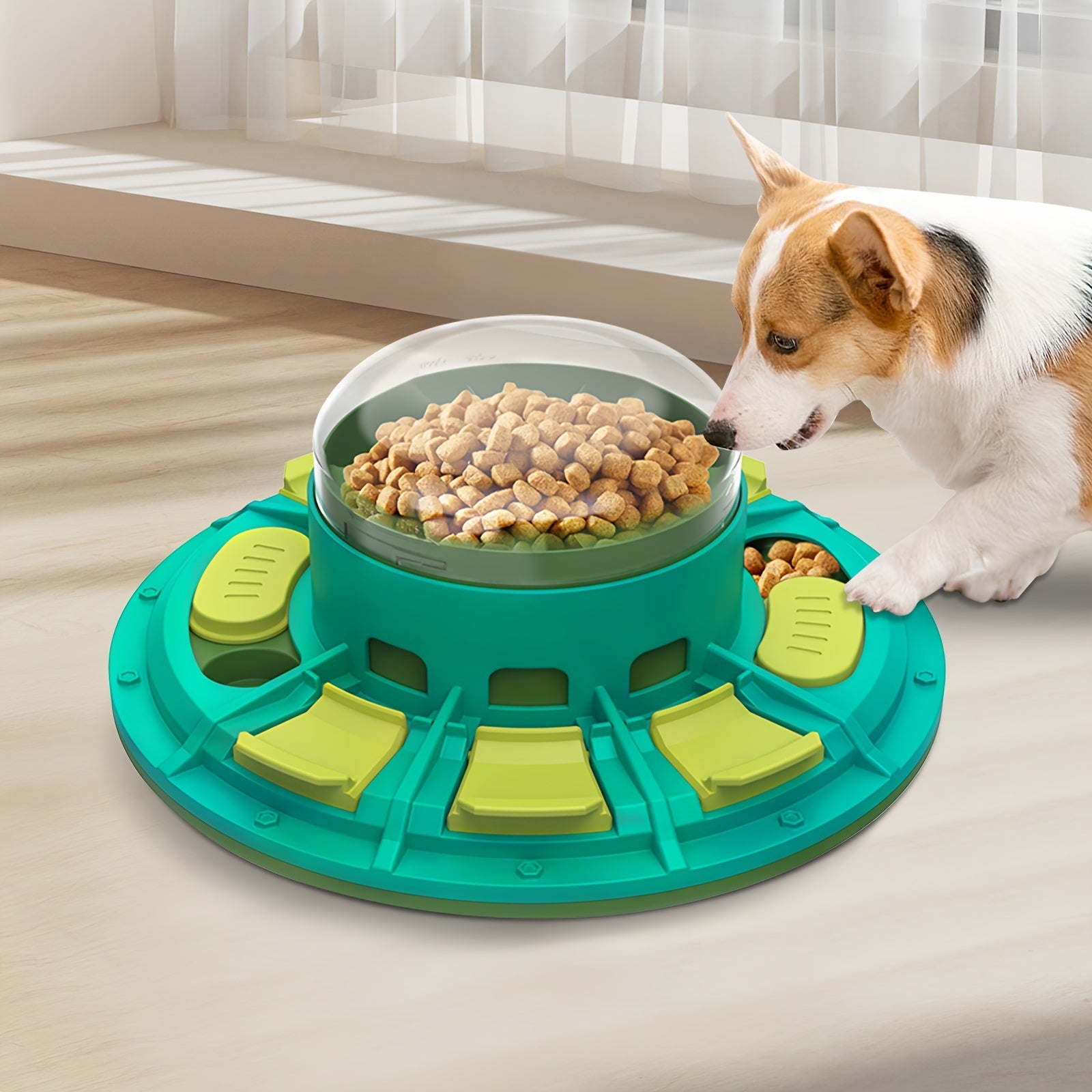 Interactive Dog Puzzle Toy For IQ Improvement And Slow Feeding Suitable For All Sizes Pets Nutritious Diet - Friendly Non - Electric Plastic Pets Game Pet Products - 0 - CJ