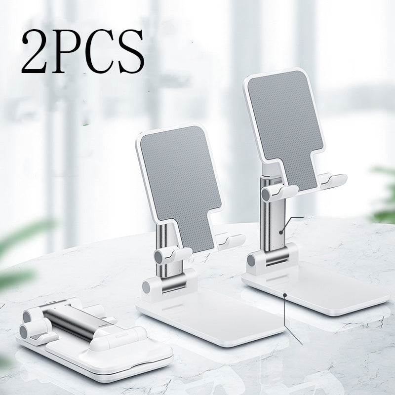 Adjustable Cell Phone Stand Tablet Holder Bracket Mount - 0 - CJ - Alloy 2pcs White - CJSJSJSJ01418 - Alloy 2pcs White