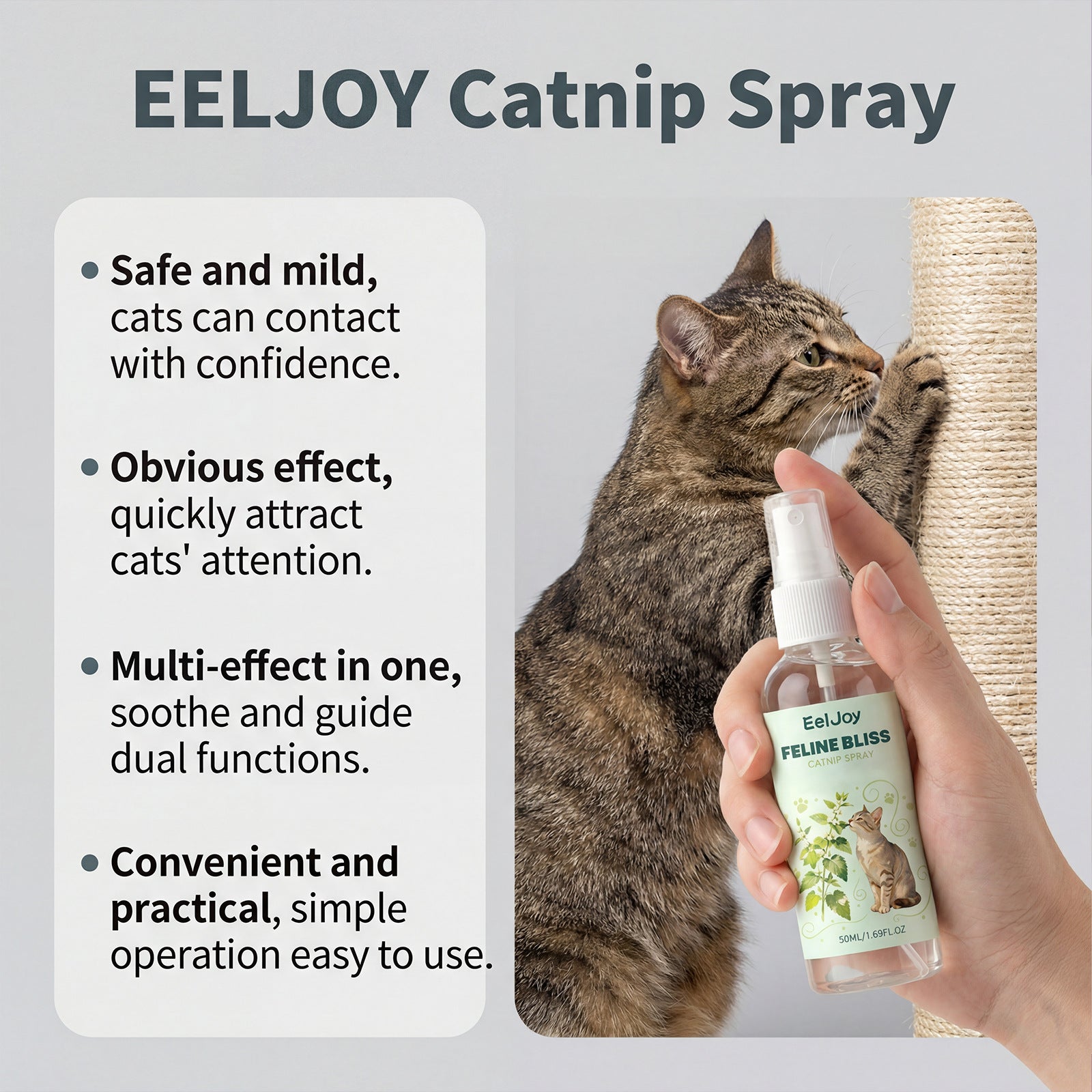 Long - lasting Fragrance Fun And Interactive Cat Spray For Pets. - 0 - CJ