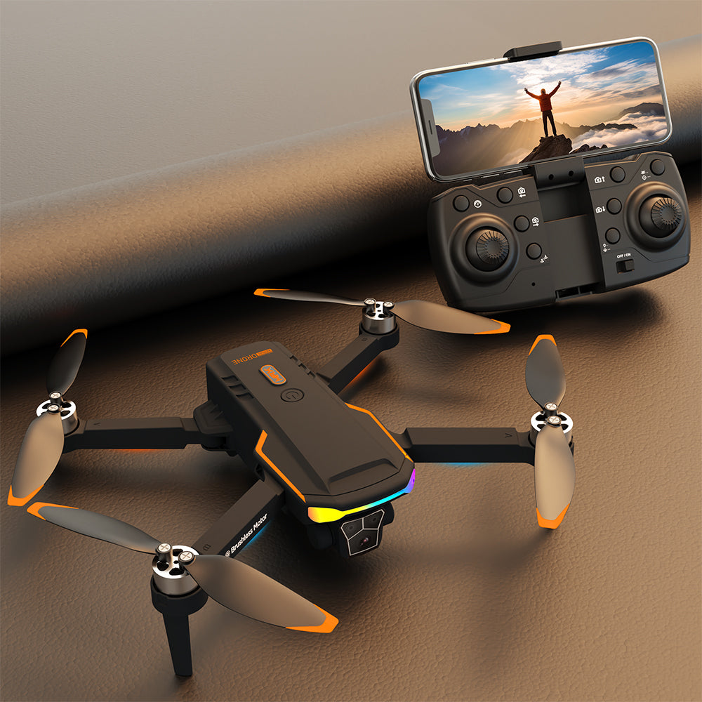 Drone F168 Brushless Optical Flow Obstacle Avoidance Aerial Photography Quadcopter Long - Endurance Remote Control - 5 - CJ