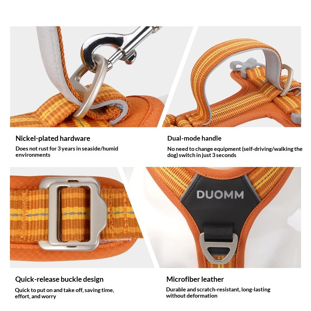 Outdoor Reflective Wear - Resistant Pet Harness - 0 - CJ