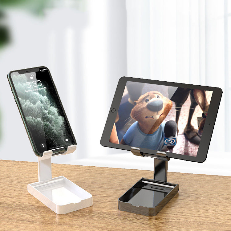 Adjustable Cell Phone Stand Tablet Holder Bracket Mount - 0 - CJ - Alloy 1Black 1White - CJSJSJSJ01418 - Alloy 1Black 1White