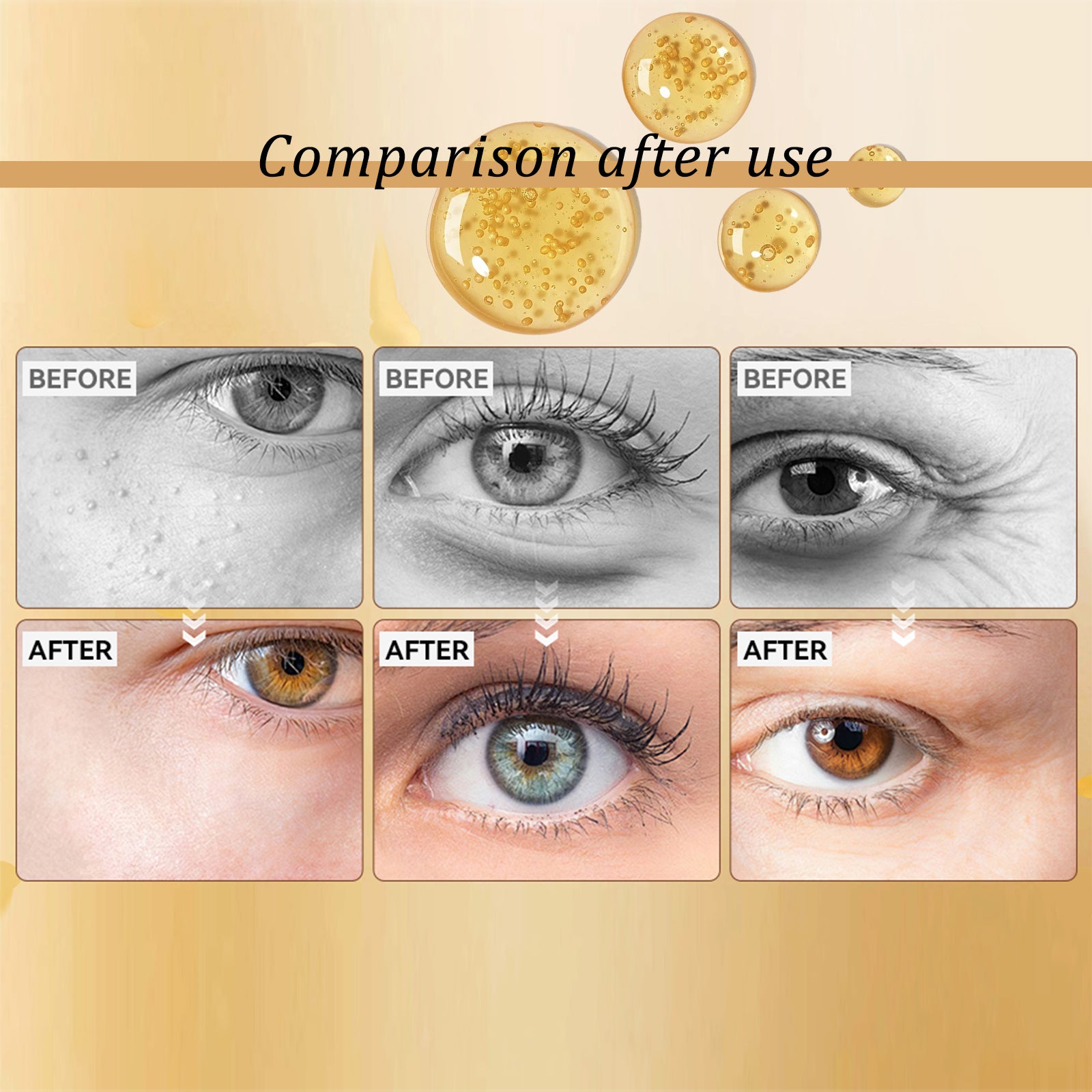 Hoygi Snail Peptide Eye Cream Firms And Fades Puffiness And Fine Lines Eye Roller Massage Eye Cream - 5 - CJ