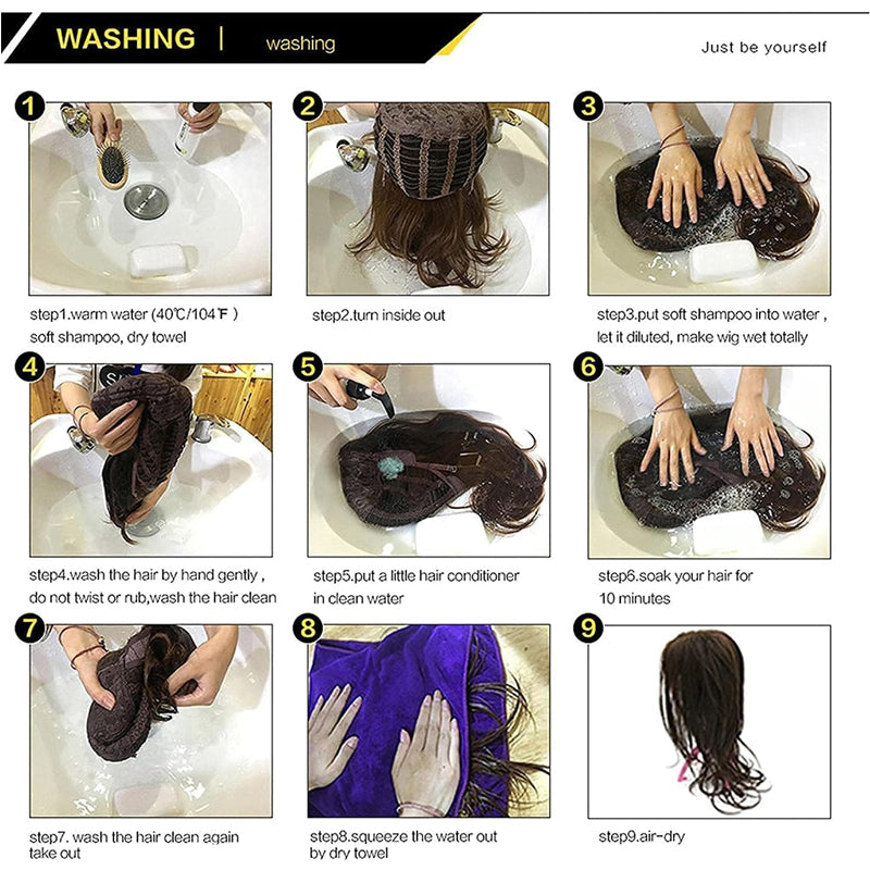 40Inch 100cm Long Women's Long Straight Black Wig Anime Costume Party Wig - 5 - CJ