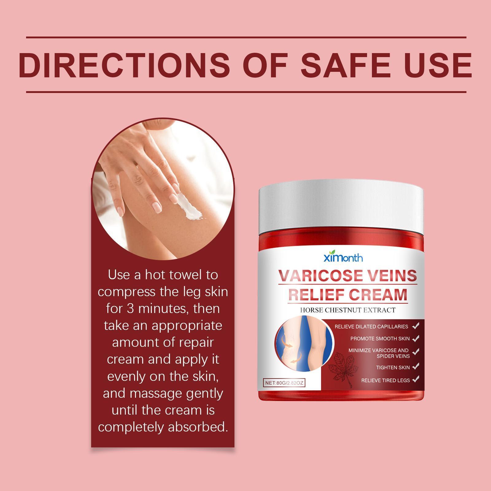 Ximeng Si Leg Vein Repair Cream Leg Massage Relieves Leg Swelling Earthworm Leg Skin Body Massage Cream - 5 - CJ