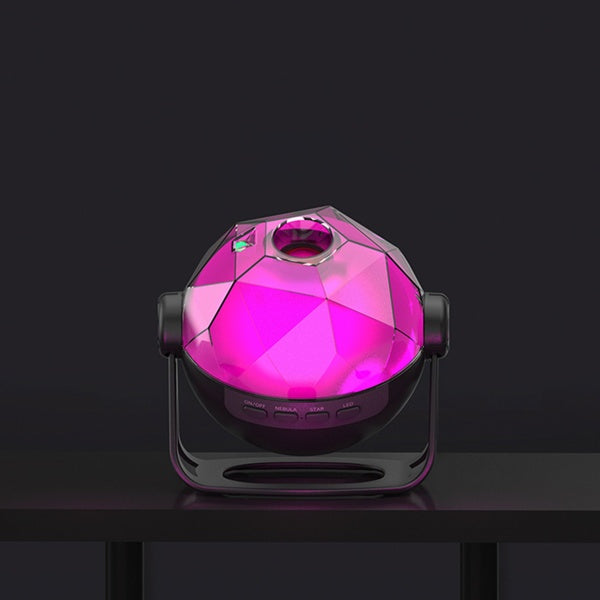 Galaxy Starry Sky Projection Lamp, Indoor Atmosphere Lighting Decoration - 5 - CJ