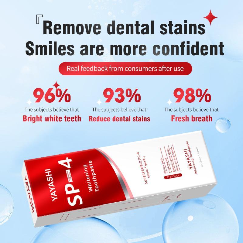 Probiotic Toothpaste For Whitening Teeth, Removing Stains, Eliminating Bad Breath, And Refreshing The Skin. - 5 - CJ