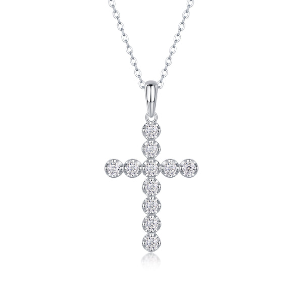 1Entrusted - A Fashionable And Luxurious Diamond Jewelry Pendant Set With Moissanite S925 Sterling Silver Prohibit TikTok sales - 5 - cj