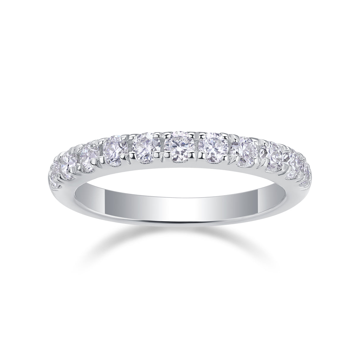 1Parallel World Diamond Ring Luxury Fashion Set Moissanite Silver Ring Prohibit Tk Sales - 5 - CJ
