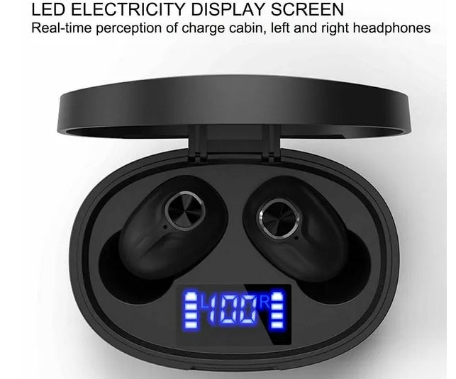 TWS Bluetooth Earbuds Waterproof Bluetooth 5.1 Headset Noise Cancelling Wireless - 5 - Widian