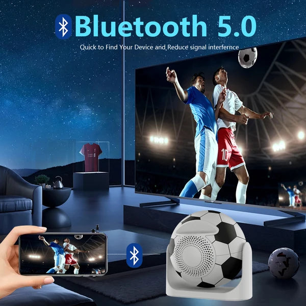 Smart Projector, T950S Chip 2 8GB Memory, Android 13, 2000 1 Contrast, Dual - band WiFi BT5 2 For Home Theater, Movie Gaming - 5 - CJ