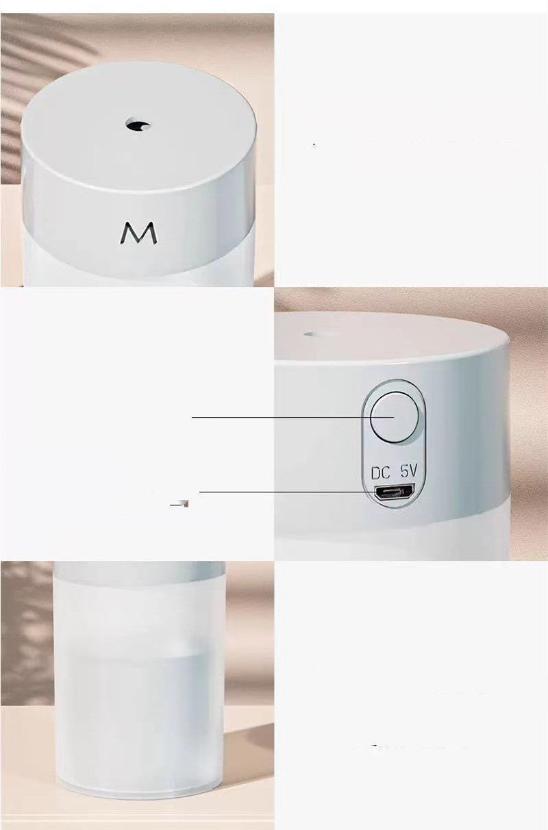 Aromatherapy Car 260ML Colorful Humidifier Office Mute - 0 - CJ