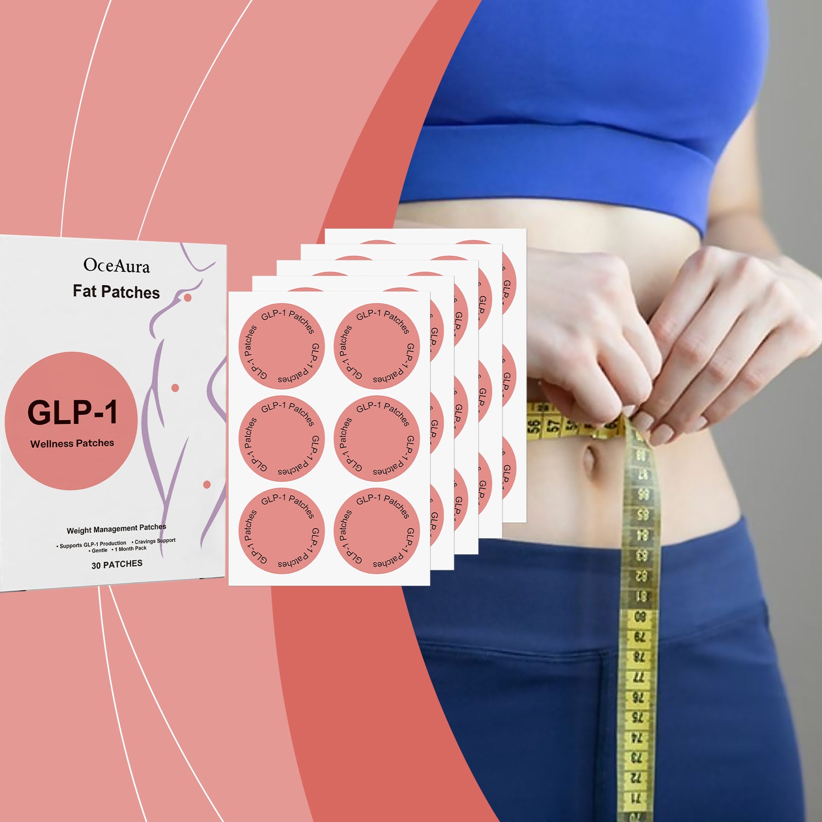 OceAura Body Care Patches Gently Care For The Skin And Show Off The Figure. Daily Light Care Patches - 5 - CJ
