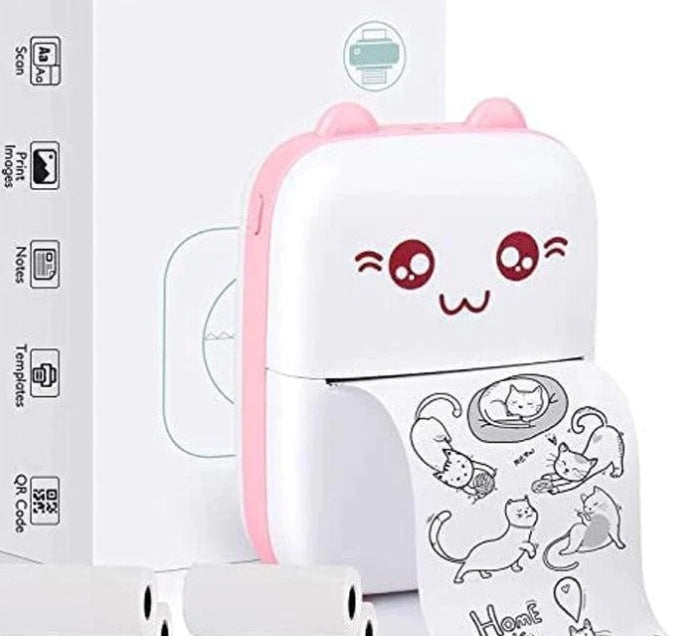 Portable Mini Pocket Printer BT Thermal Printer - 5 - CJ
