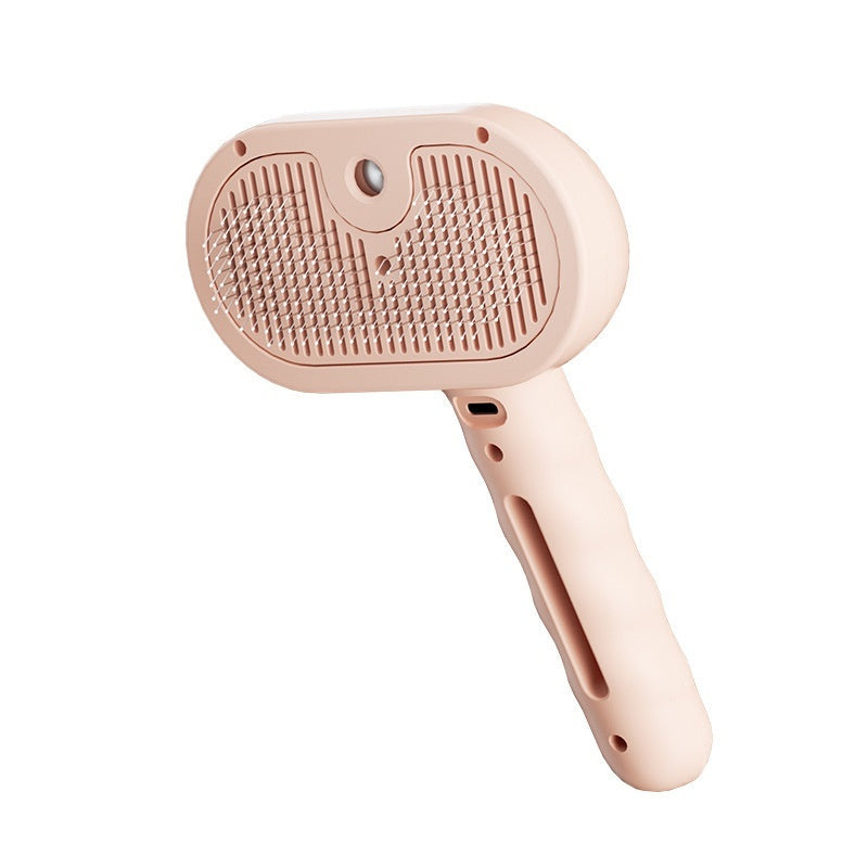 Pets Spray Hair Comb Pet Hair Remover Cleaning Brush Cats Grooming Dog Accessories Tools Dematting Water Mist Humidifier Comb Pet Supplies - 0 - CJ - Pink - CJYD237437303CX