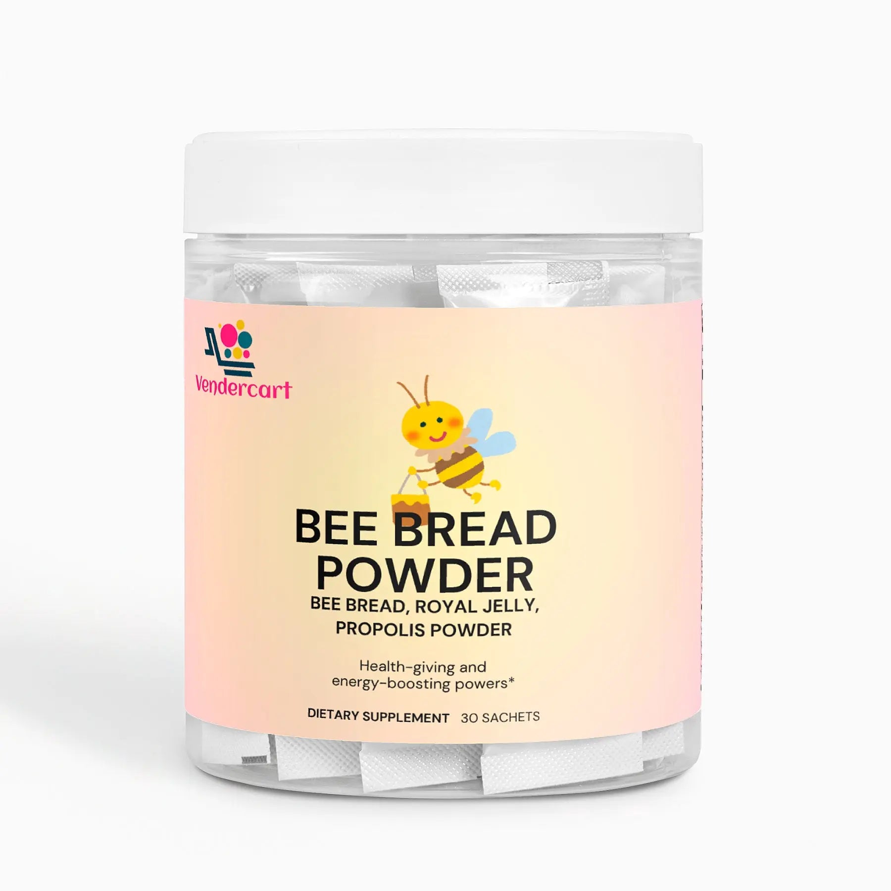 Bee Pearl Powder Energy, Immunity, And Skin Support With Bee Bread, Propolis, Royal Jelly And Vitamin C 30 Sachets - 5 - CJ