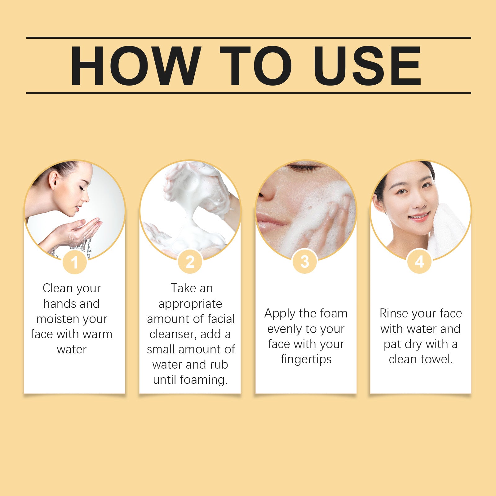 Hoygi Rice Cleanser Gently Cleanses, Hydrates, Moisturizes, Controls Oil, Is Not Tight, Soothes And Repairs Skin - 5 - CJ