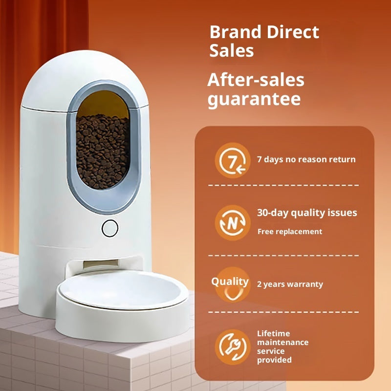 Pet Intelligent Feeder Timing Quantitative Feeding Machine - 0 - CJ