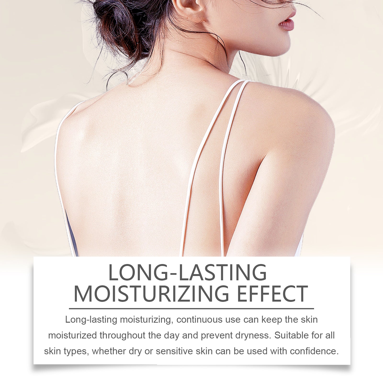 OUHOE Body Skin Smoothing Moisturizer, Moisturizing Hydrating Elastic Soft Body Care Firming Cream - 5 - CJ