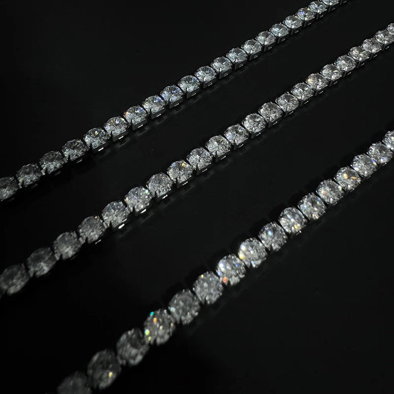 Sleek Luxury Sparkling Zircon Bracelet,Detachable Extender Chain,Unisex For Daily Wear, Christmas Outfits And Beach Occasions - 5 - CJ