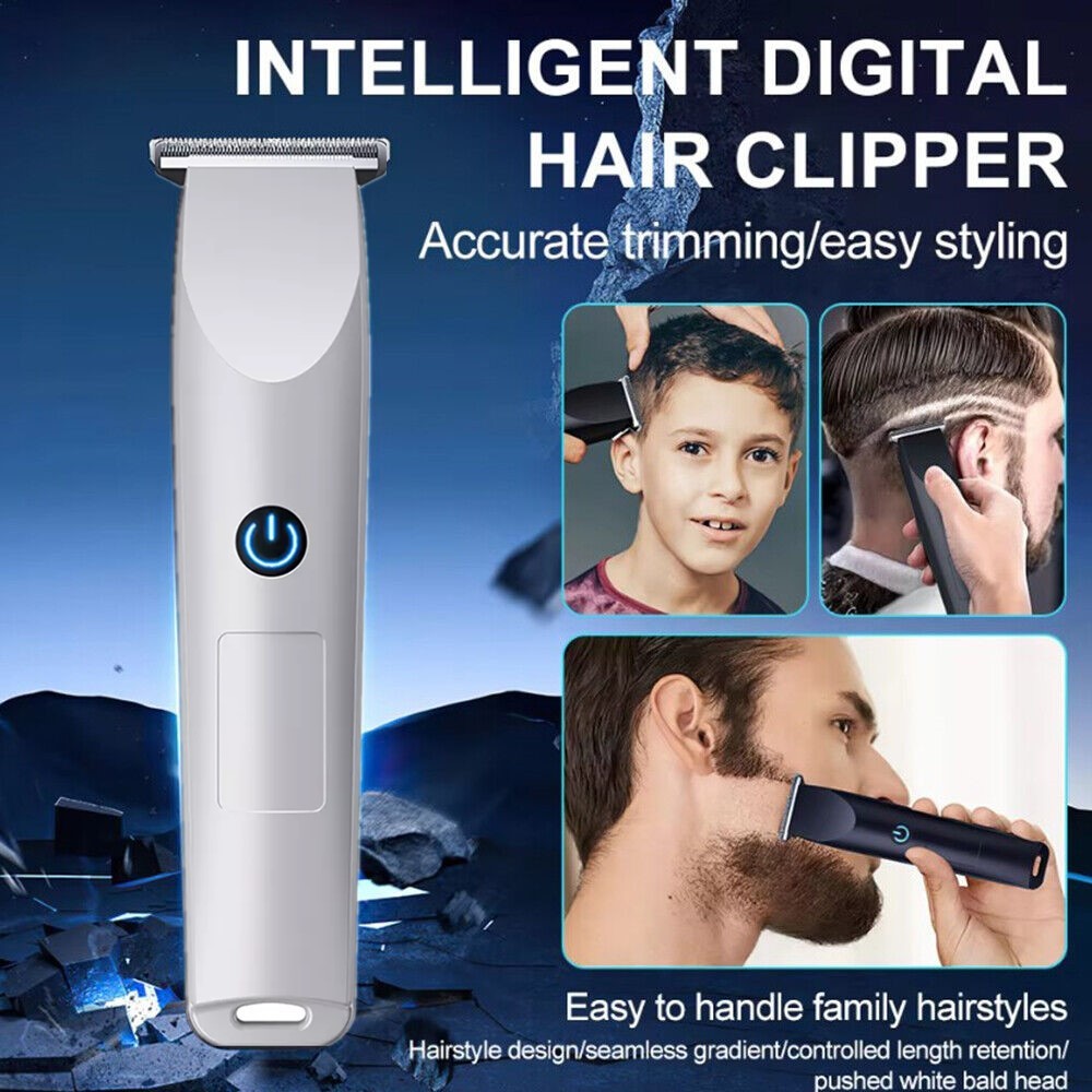 Men's Electric Hair Clippers Cordless Clippers Adult Razors Professional Trimmers Razor Hairdresse - 5 - CJ