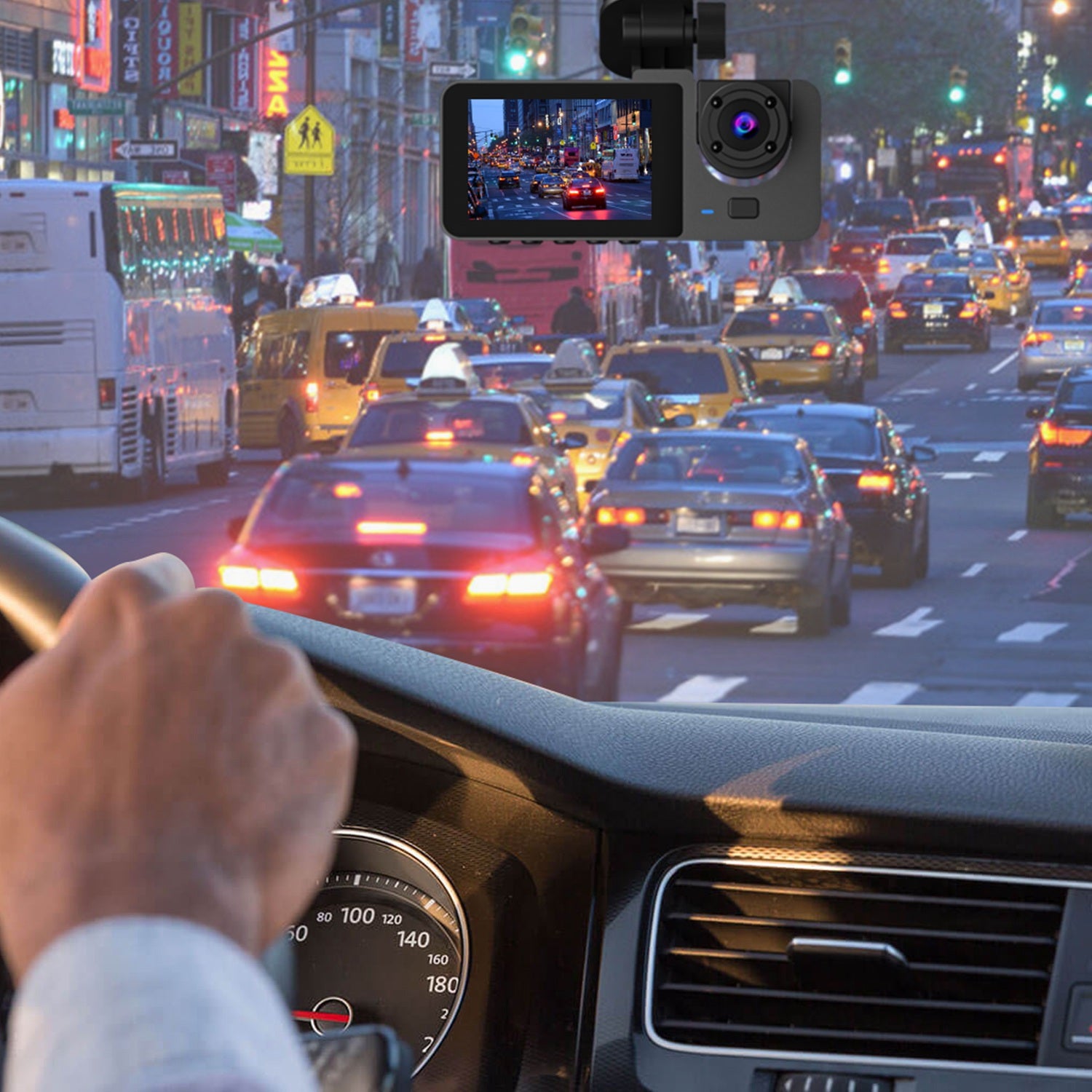 3 - channel Car Camera With 32GB MMC Card - 5.0 - CJ