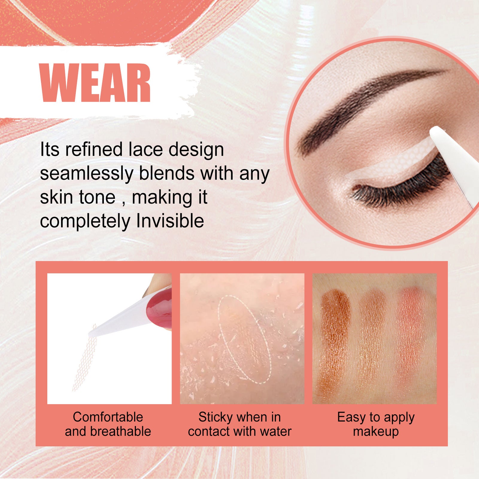 Invisible Double Eyelid Stickers Natural Seamless - 0 - CJ
