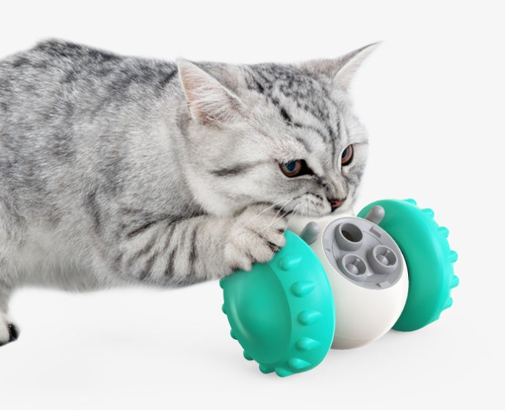 Cat And Dog Toys Slow Food Interactive Balance Car Multifunctional Fun Development Smart Pet Feeding Dog Toy Car Pets Products - 0 - CJ