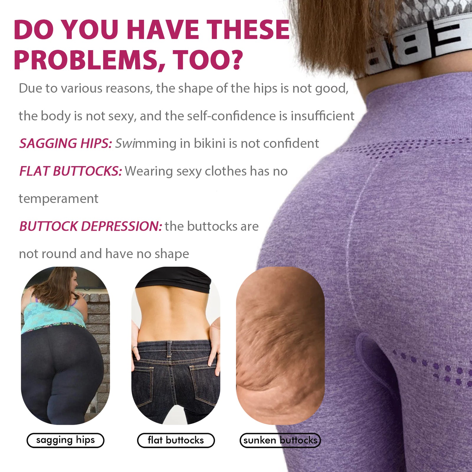 OceAura Butt Curve Enhance Cream, Hip Massage Firming Skin Slimming Show Figure Curve Ass Beautiful Buttock Cream - 5 - CJ