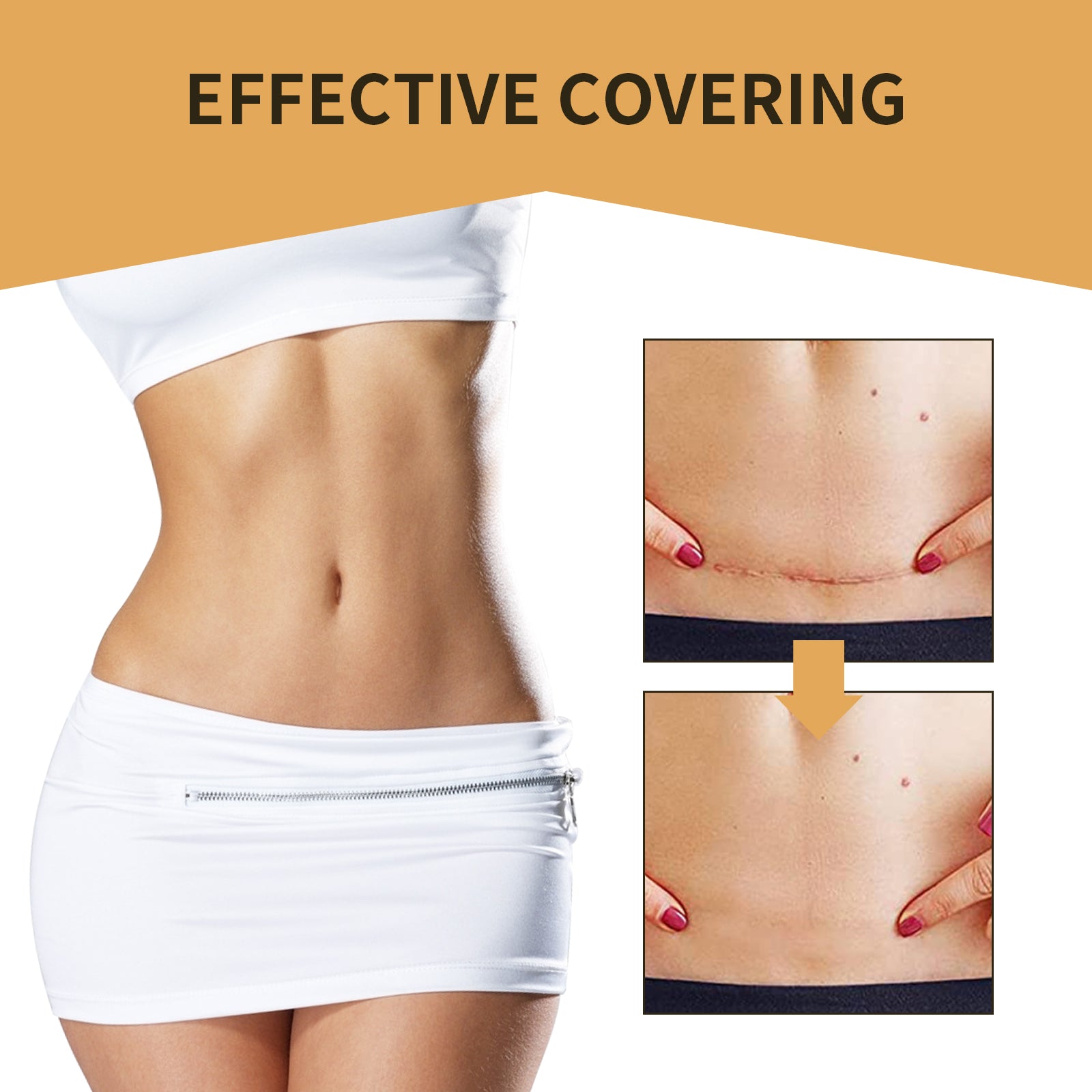 Jayswing Invisible Concealer Skin Mask Concealer Tattoo Scar Mask Invisible Waterproof Skin Mask - 5 - CJ