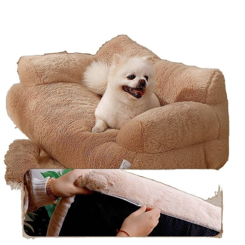 All - season Winter And Fall Pet Bed Thats Warm Removable And Washable - 0 - CJ