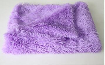 Pet Dog Cat Blankets - 0 - CJ - Violet - L:100x75cm - CJJJCWGY00814 - Violet - L:100x75cm