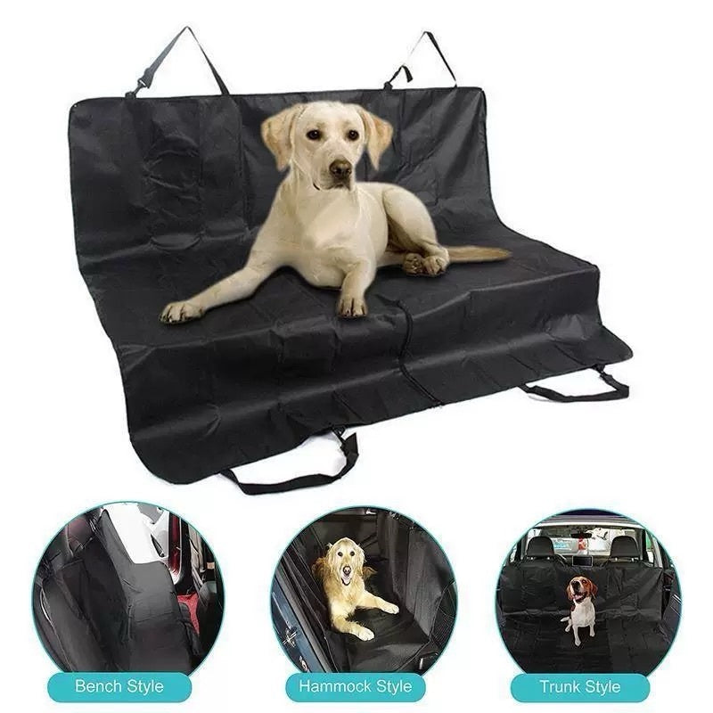 Extra Large Car Cushion, Portable Protective Pad With 4 Handles, Foldable Travel Gadget, Interior Dirt - resistant Mat, Waterproof, Universal For Dogs In The Back Seat. - 5 - CJ