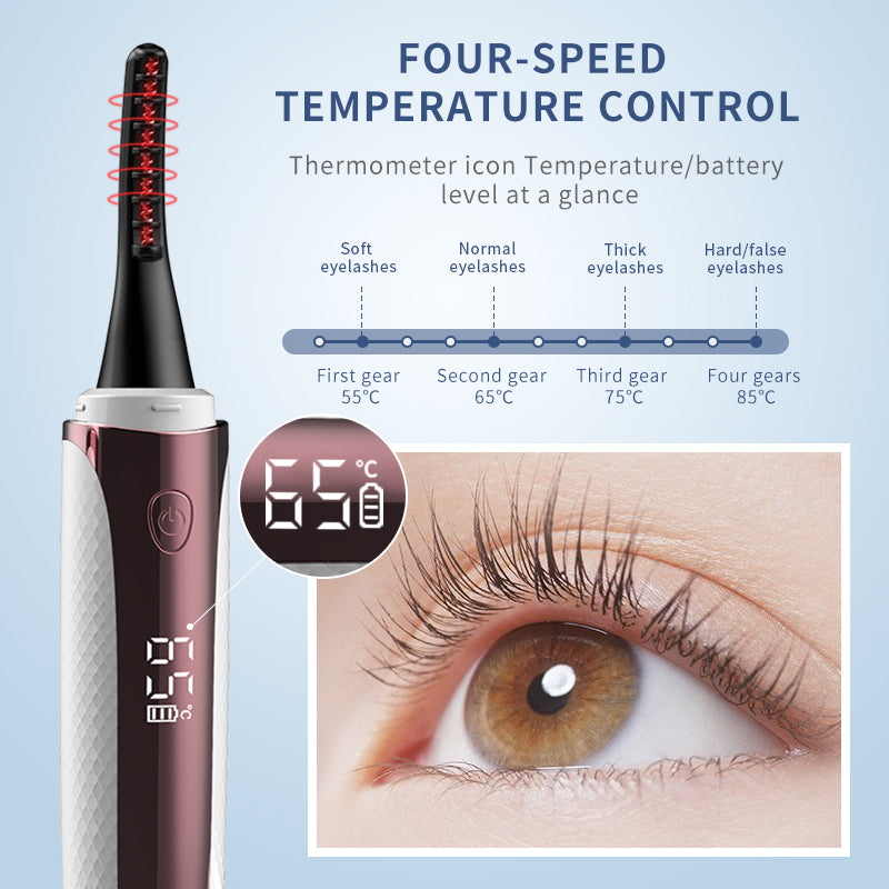 Electric Eyelash Curler - Thin Tip, Thick Base - 5 - CJ