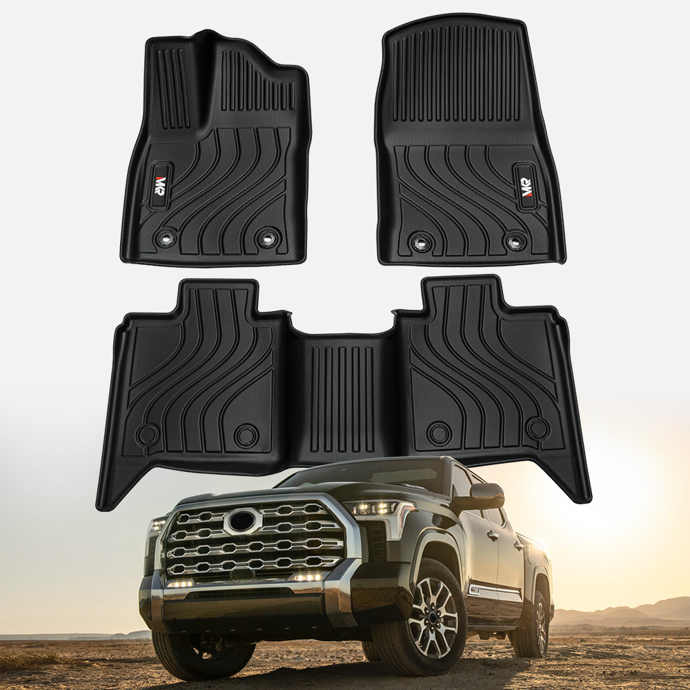 Floor Mats Fit For Tundra CrewMax Cab 2022 - 2025 - 5 - CJ