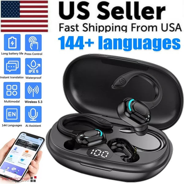 Translator Earbuds 144 Languages Real Time Online OffLine Translation Earphones - 5 - CJ