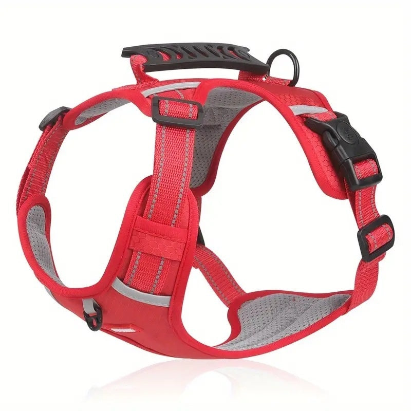 Large, Medium And Small Dog Chest Harness Traction Rope - 0 - CJ
