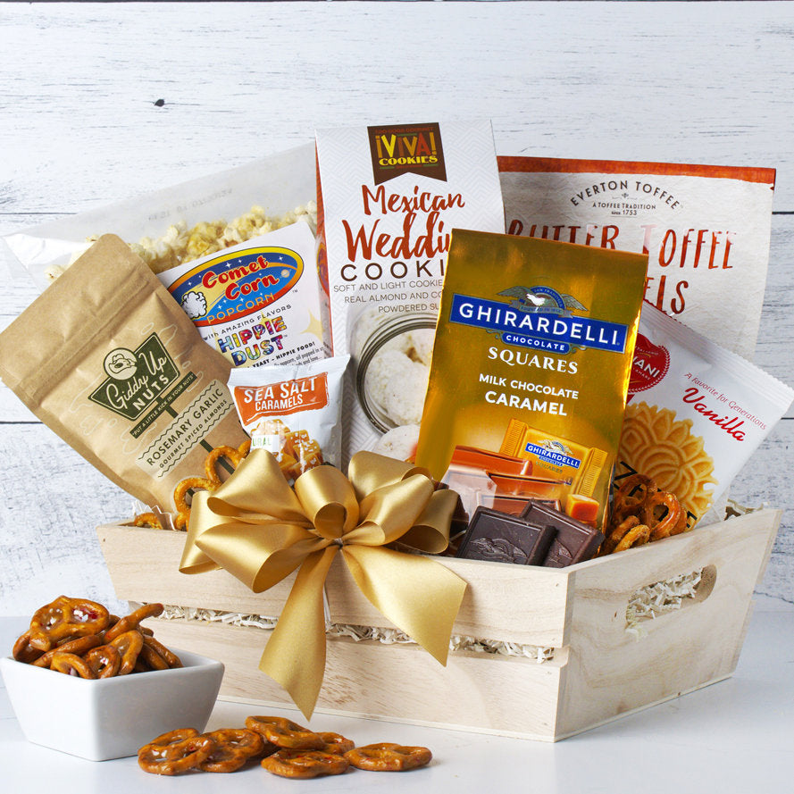 Golden State Gourmet: Sweet & Savory Gift Crate - GreatArrivals