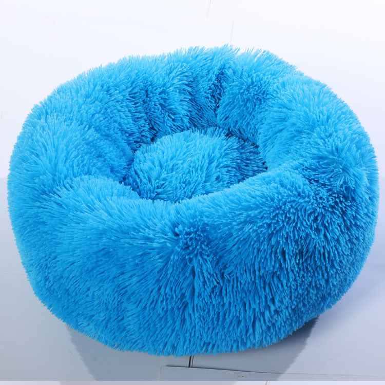 Plush pet nest - 0 - CJ - Blue - 50cm - CJJJCWGY03748 - Blue - 50cm