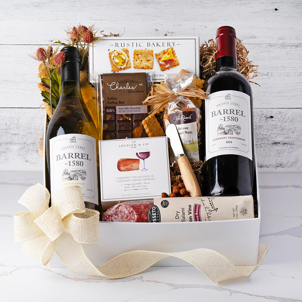 Sonoma Select: Wine & Cheese Pairing Gift Box - GreatArrivals