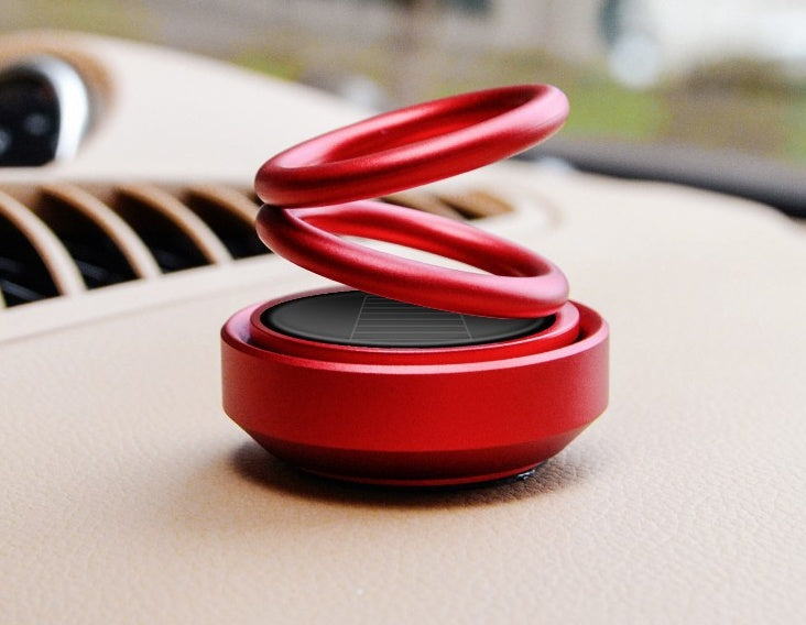 Solar Auto Rotation Car Air Freshener Perfume Seat - 0 - CJ