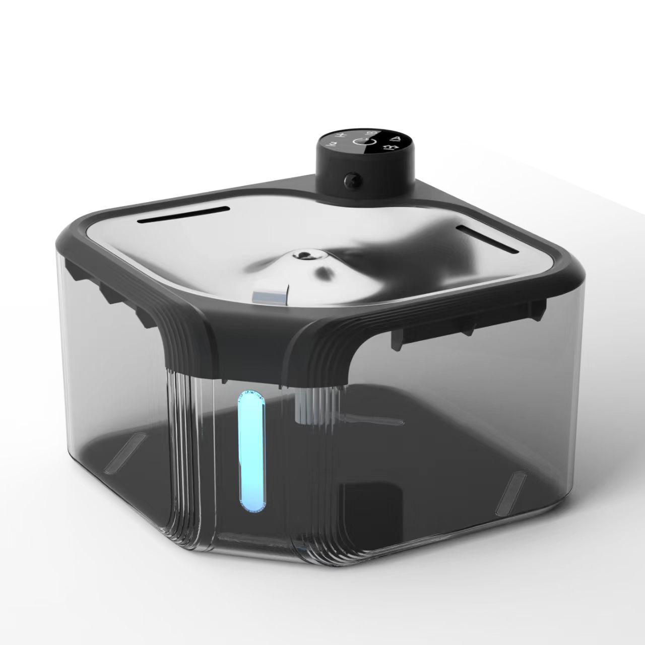 Stainless Steel Pet Water Dispenser Wireless Induction Automatic Water Outlet - 0 - CJ